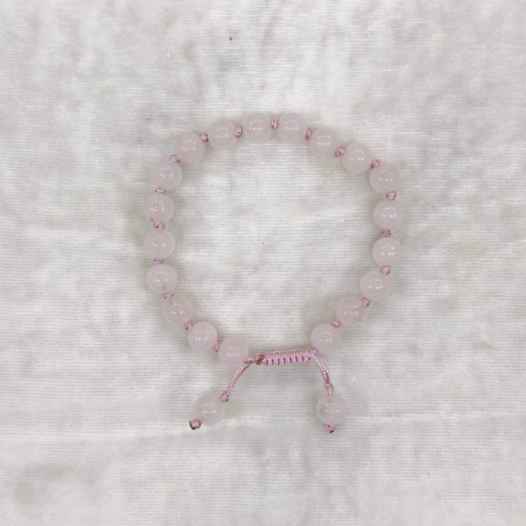Rose Quartz 8mm Bracelet – Love, Peace & Positive Energy Bracelet