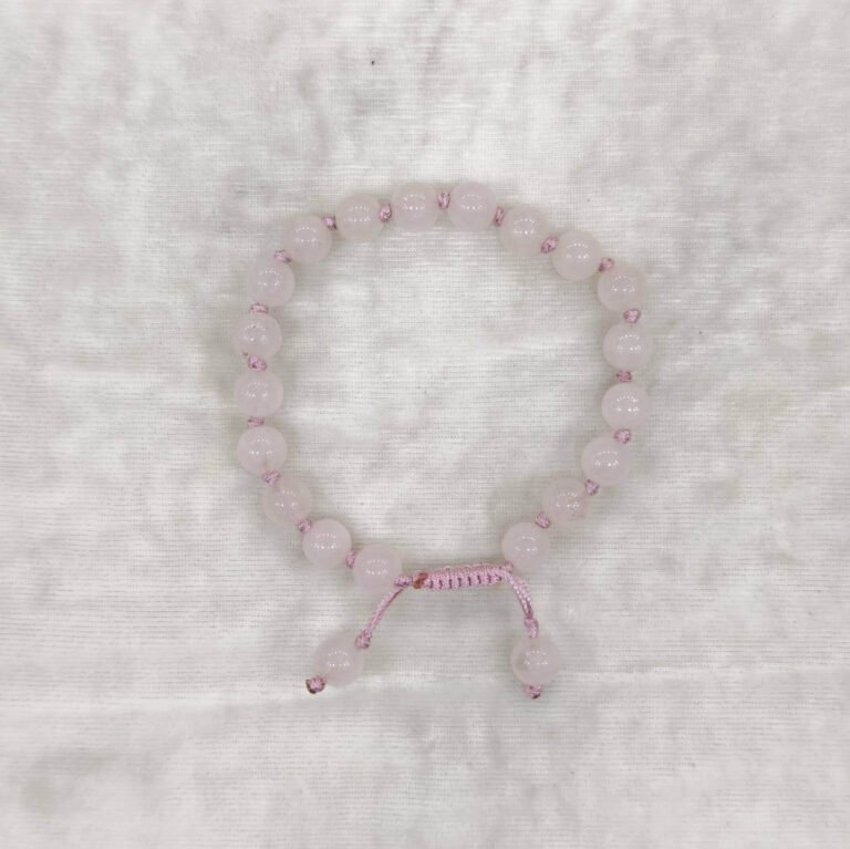 Rose Quartz 8mm Bracelet – Love, Peace & Positive Energy Bracelet